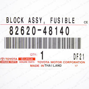 Genuine Lexus 2010-2015 Rx350 RX450h Engine Fusible Link Block No.3 82620-48140