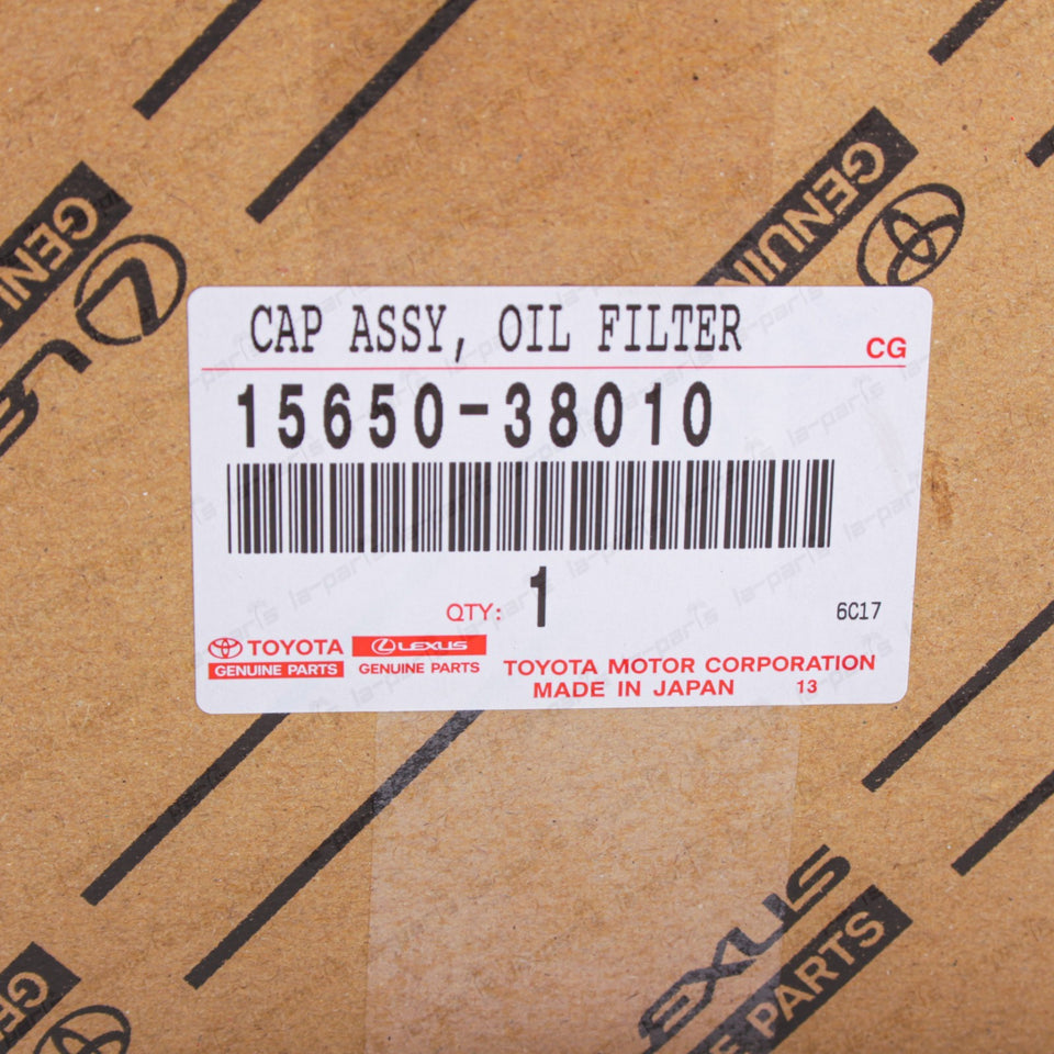 New Genuine OEM Toyota Lexus 2007-2022 5.7L V8 Oil Filter Cap Assy 15650-380109