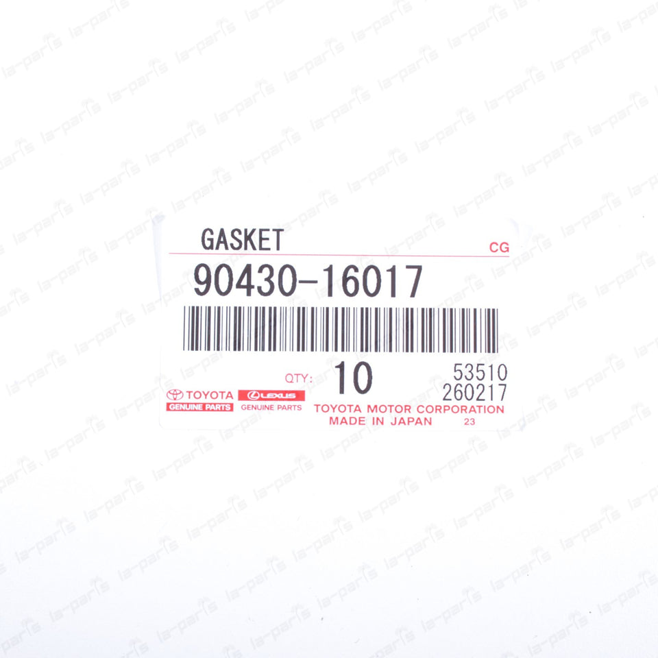 New Genuine OEM Toyota 07-18 Engine Oil Cooler Line Gasket 90430-16017 Qty 106