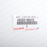New Genuine OEM Toyota 10-24 4Runner GX460 Left Steering Rack Boot 45535-690257