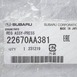 New Genuine Subaru 05-06 Legacy Outback Fuel Pressure Regulator  22670AA381