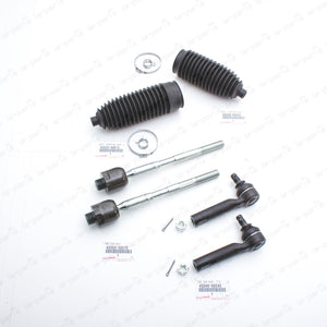 Genuine OEM Toyota 10-24 4Runner FJ Cruiser Steering Rack Tie Rod End & Boot SET0