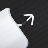 New Genuine OEM Mitsubishi 17-20 Mirage Front Bumper Tow Eye Hook Cap 6400G531WB6
