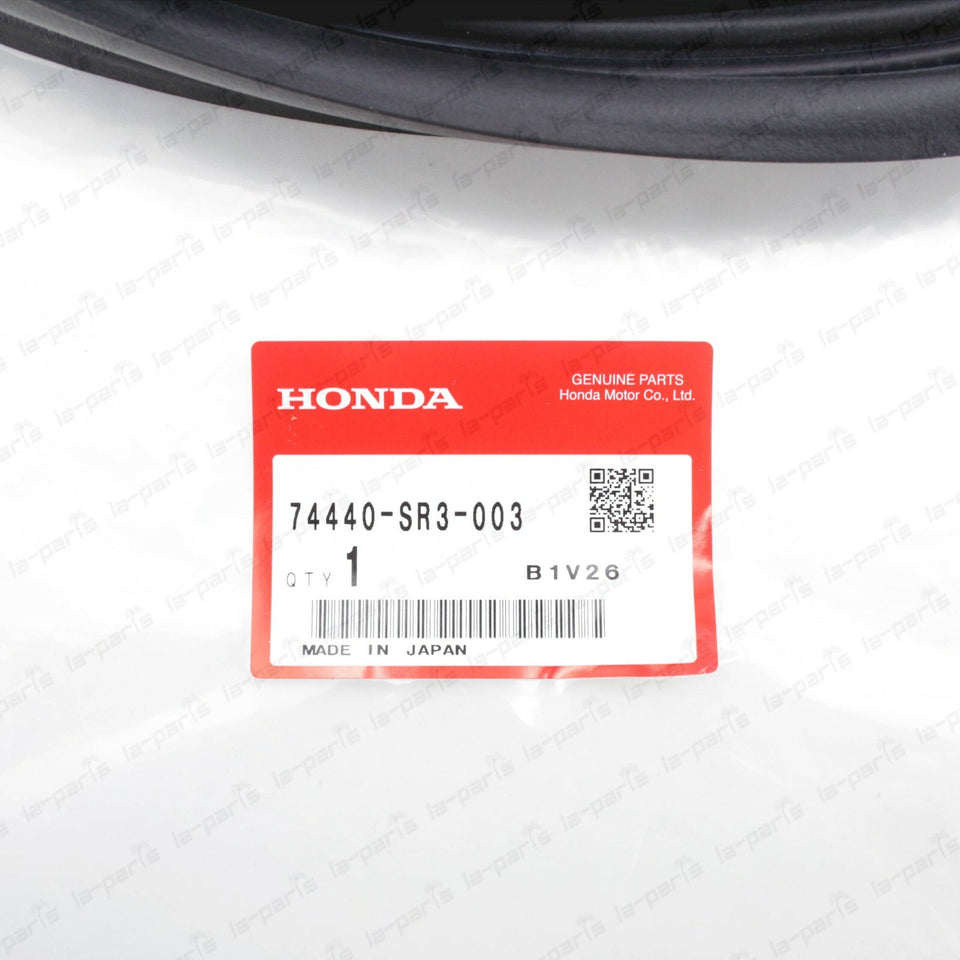 NEW GENUINE HONDA 1992-1995 CIVIC EG4 TAILGATE WEATHERSTRIP SEAL 74440-SR3-0032