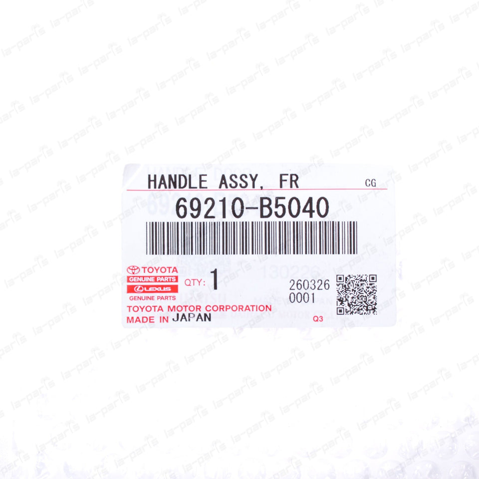 New Genuine OEM Toyota Daihatsu Front Right RH Door Outside Handle 69210-B50409