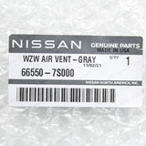 Genuine Nissan 04-15 Armada Infiniti QX56 Roof AC Vent Assy 66550-7S000 SET OF 48