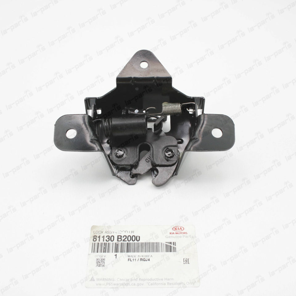 New Genuine OEM Kia 2014-2019 Soul Hood Lock Latch 81130-B20004