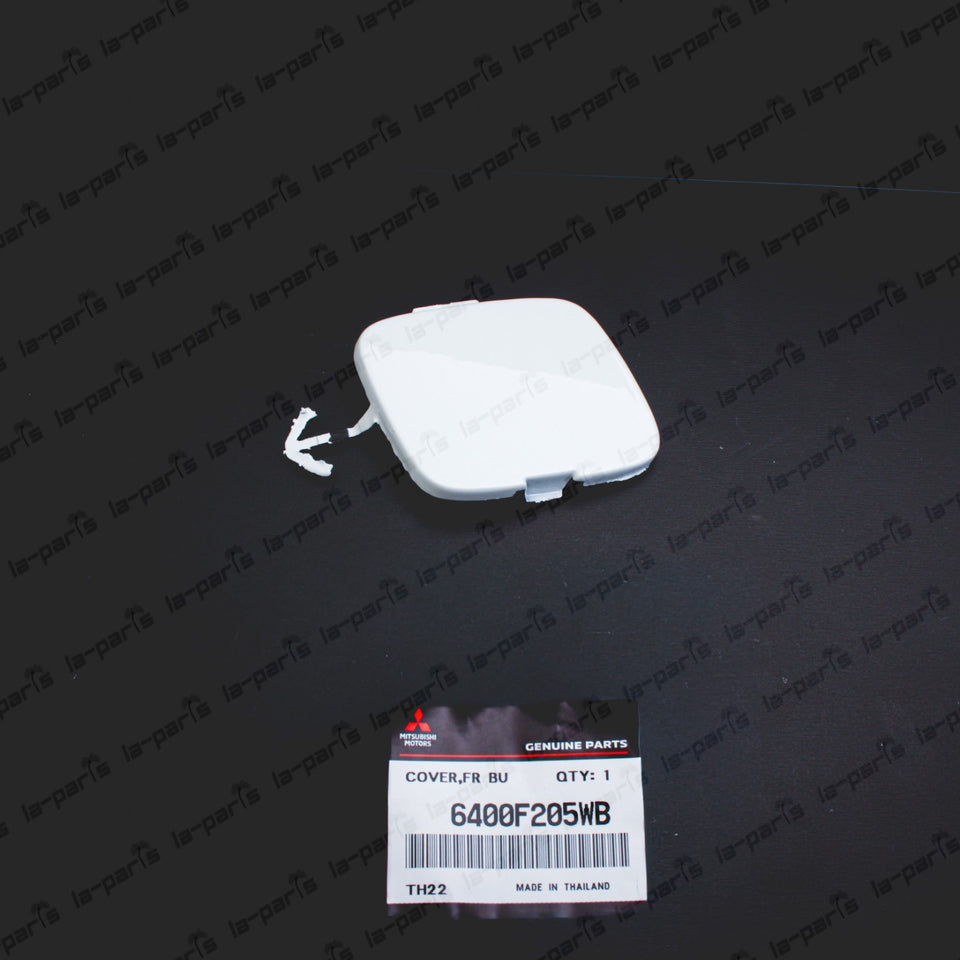 Genuine OEM Mitsubishi 17-20 Mirage G4 Front Bumper Tow Hook Eye Cap 6400F205WB0