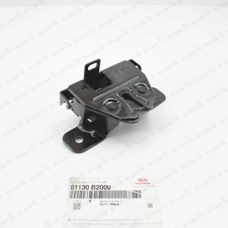 New Genuine OEM Kia 2014-2019 Soul Hood Lock Latch 81130-B20000
