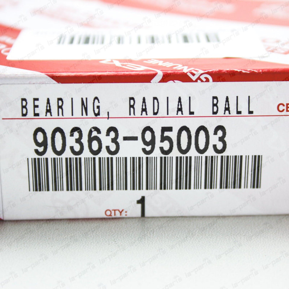 New Genuine OEM Toyota Transmission Coupling Radial Ball Bearing 90363-95003