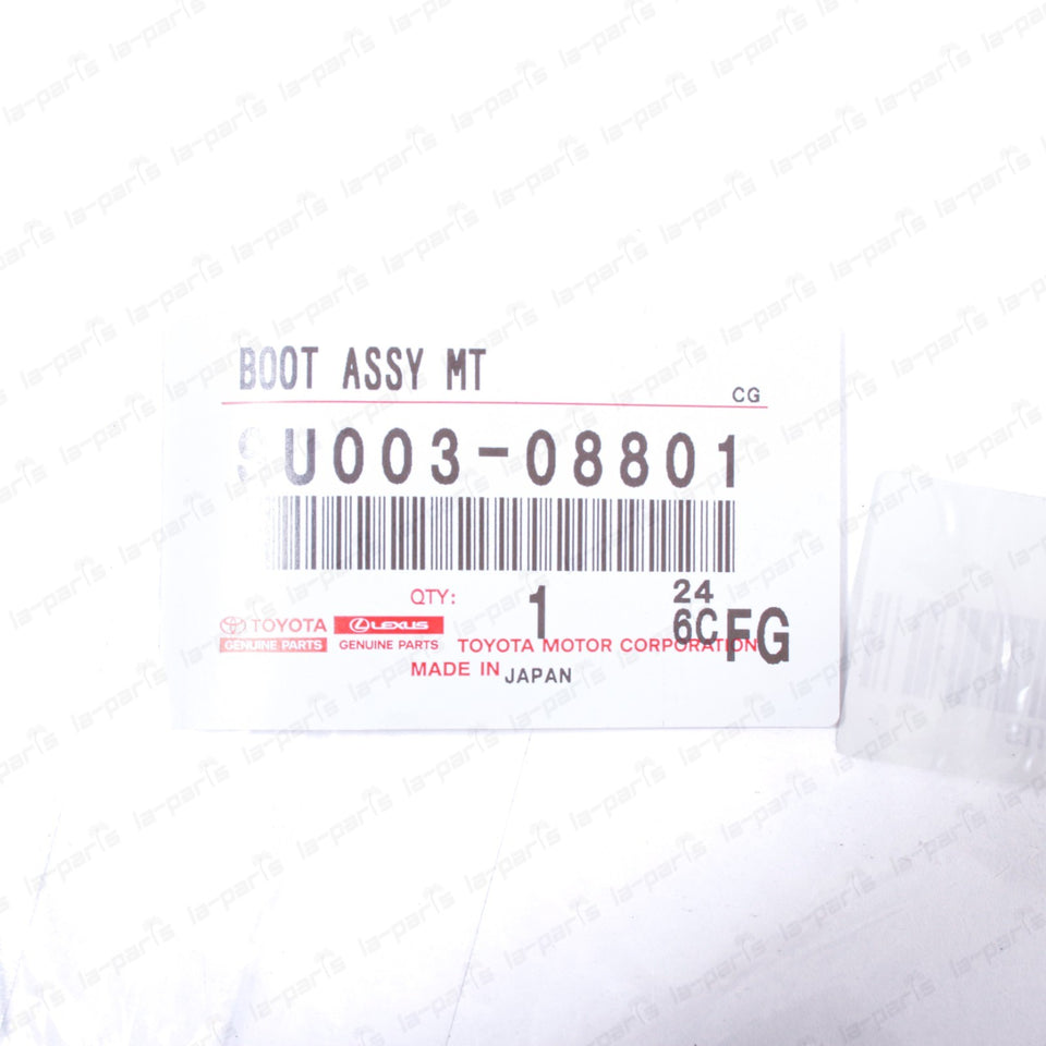 New Genuine OEM Toyota 22-24 GR86 MT Red Stitch Shift Boot SU003-0880110