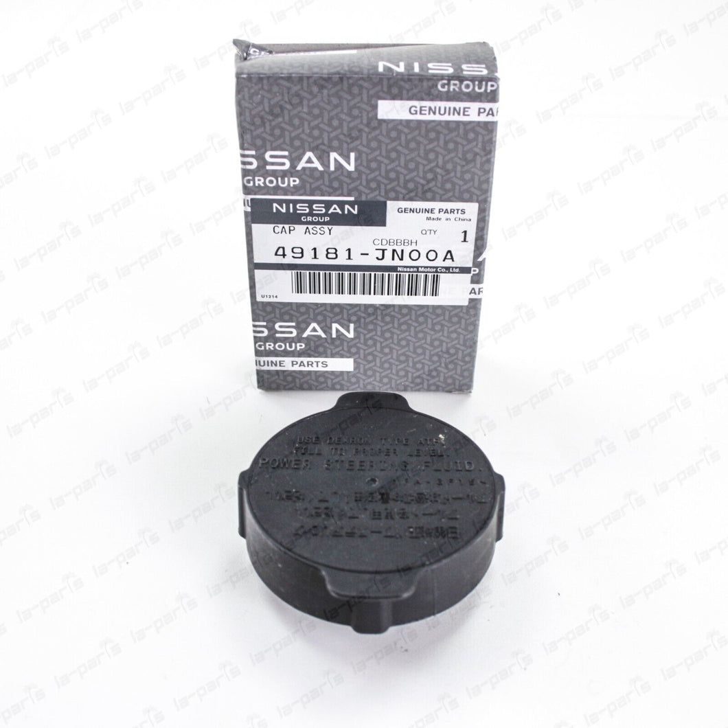 New Genuine OEM Nissan 08-14 Murano Power Steering Reservoir Cap 49181-JN00A