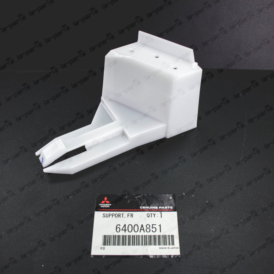New Genuine Mitsubishi 08-17 Lancer Driver Side Front Bumper Bracket 6400A8510