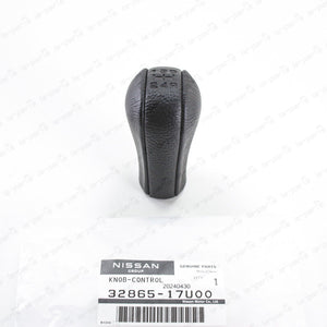 New Genuine Nissan Skyline GTR R32 R33 R34 Leather 5 MT Shift Knob 32865-17U00