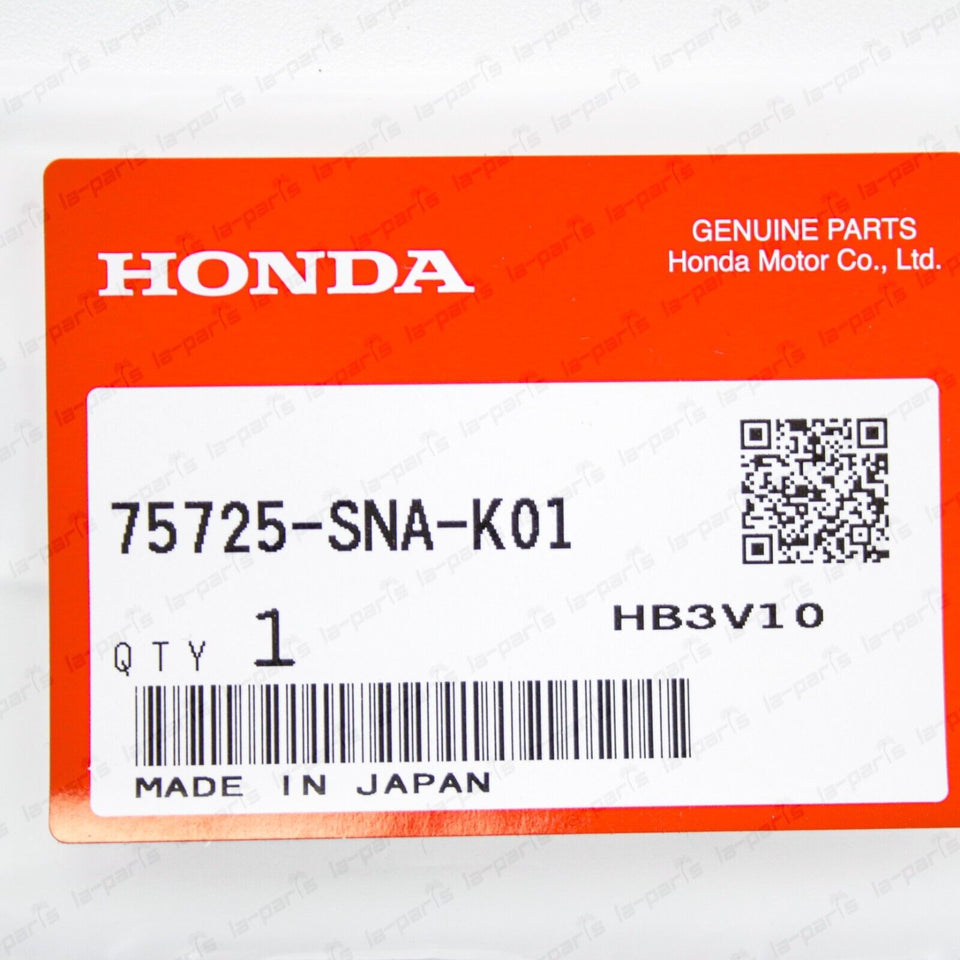 New Genuine OEM Honda i-VTEC Rear Chrome Emblem Badge 75725-SNA-K01