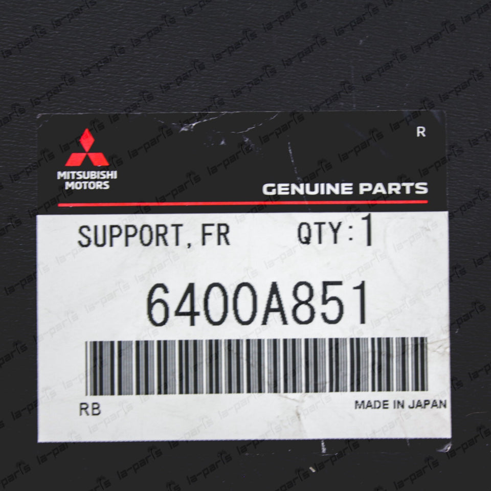 New Genuine Mitsubishi 08-17 Lancer Driver Side Front Bumper Bracket 6400A8515