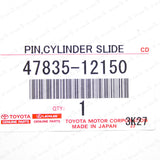 Genuine OEM Toyota 10-22 Prius CT200h Rear Disc Brake Pad Guide Pin 47835-121504