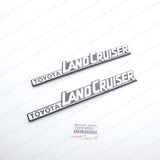 Genuine Toyota 81-90 Land Cruiser BJ60 FJ60 Rear Quarter Emblem 75370-60020 PAIR0