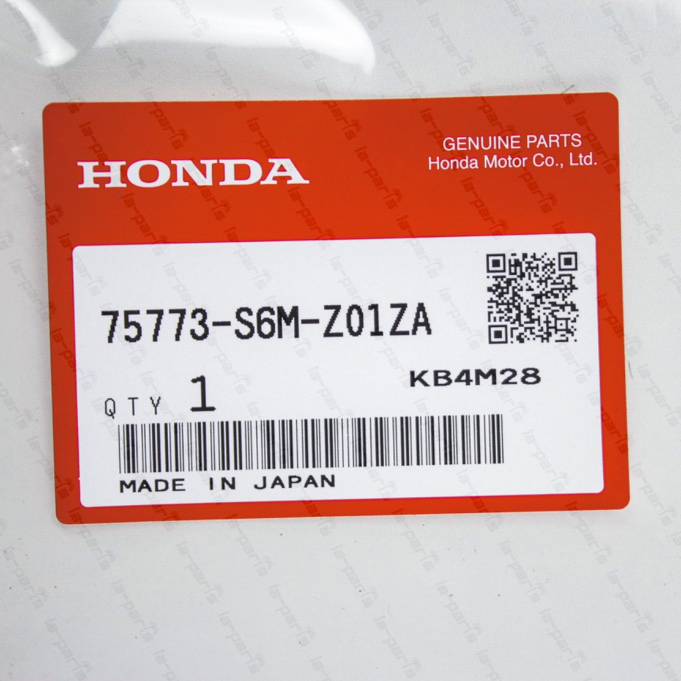 New Genuine OEM Honda Integra DC5 Type R Side Sticker 75773-S6M-Z01ZA Pair