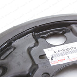 New Genuine OEM Toyota 95-03 Tacoma RR Passenger Brake Backing Plate 47043-351705