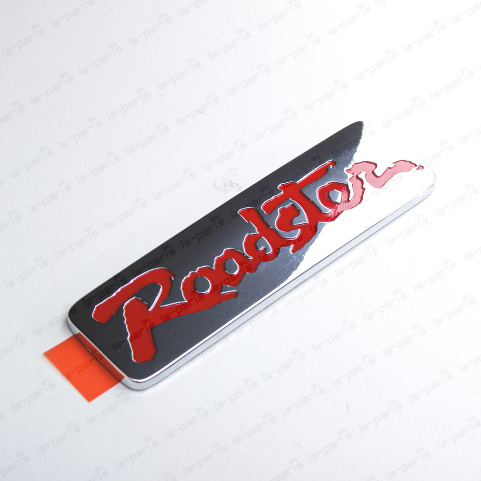 New Genuine OEM Mazda MX-5 Miata Rear Red Roadster Badge N001-51-721A2