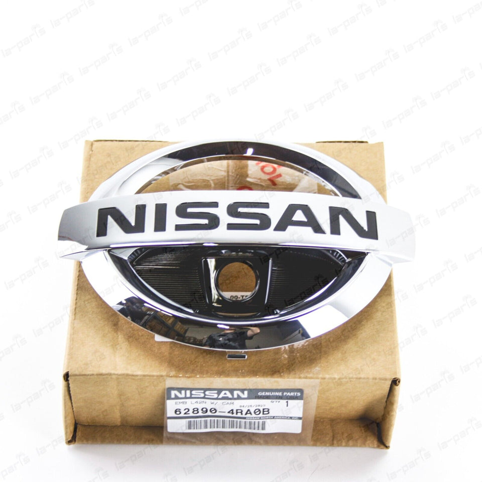 Genuine Nissan Maxima 2016-2019 Radiator Grille Emblem With Hole Front Camera