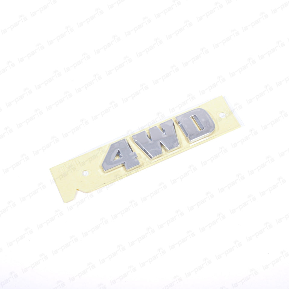 New Genuine OEM Toyota 2003-2009 4Runner 4WD Rear Back Door Emblem 75442-351501