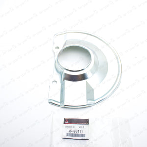 Genuine OEM Mitsubishi 02-07 Lancer Outlander FR LH Brake Dust Shield MR4934110