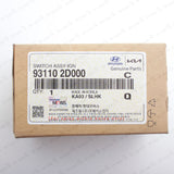 New Genuine OEM Hyundai Kia 2001-2010 Elantra Tucson Ignition Switch 931102D0009