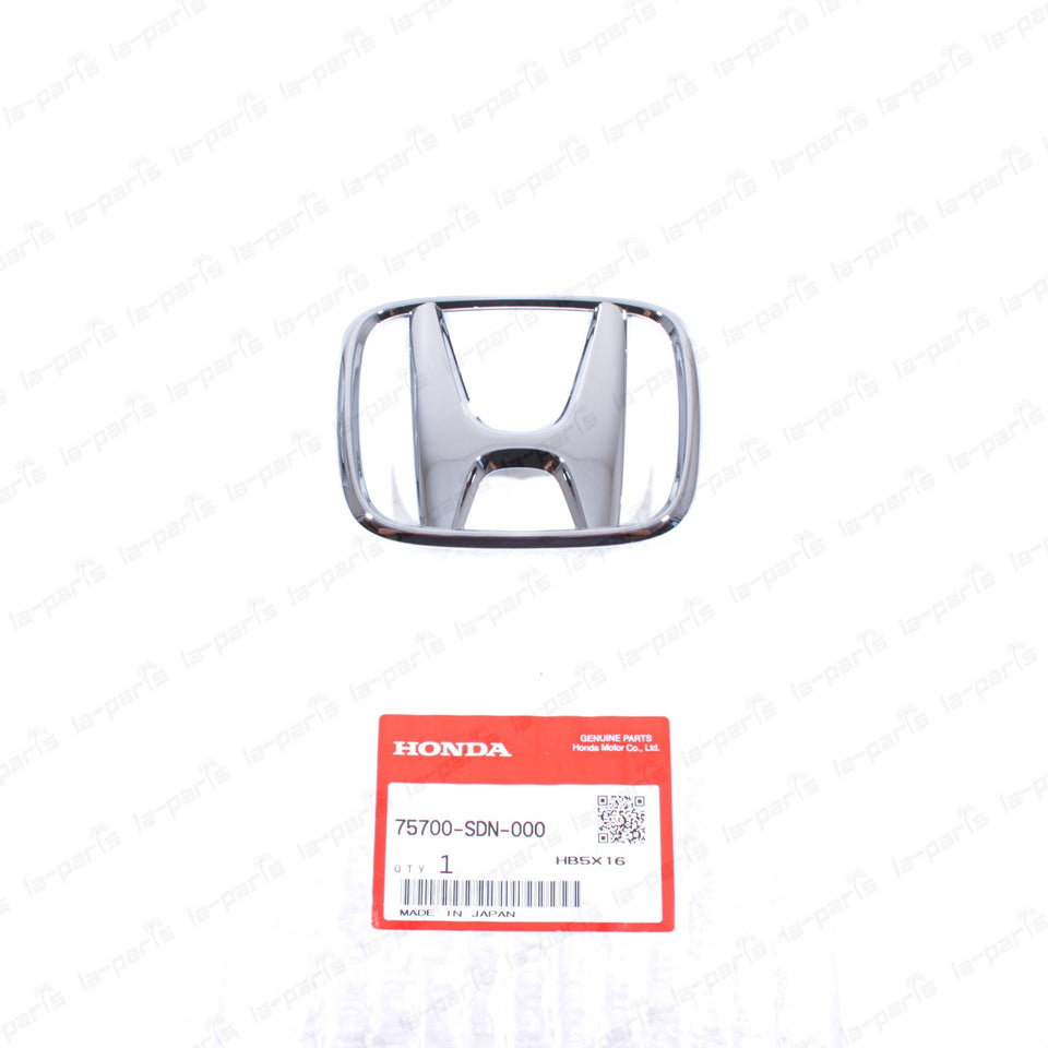 New Genuine OEM Honda 03-05 Accord 07-08 Fit Front Grille Emblem 75700-SDN-0000