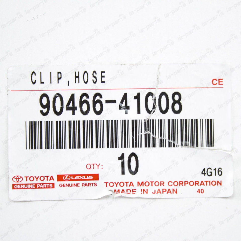 New Genuine Toyota Lexus 1981-2008 Water Hose Clamp 90466-41008
