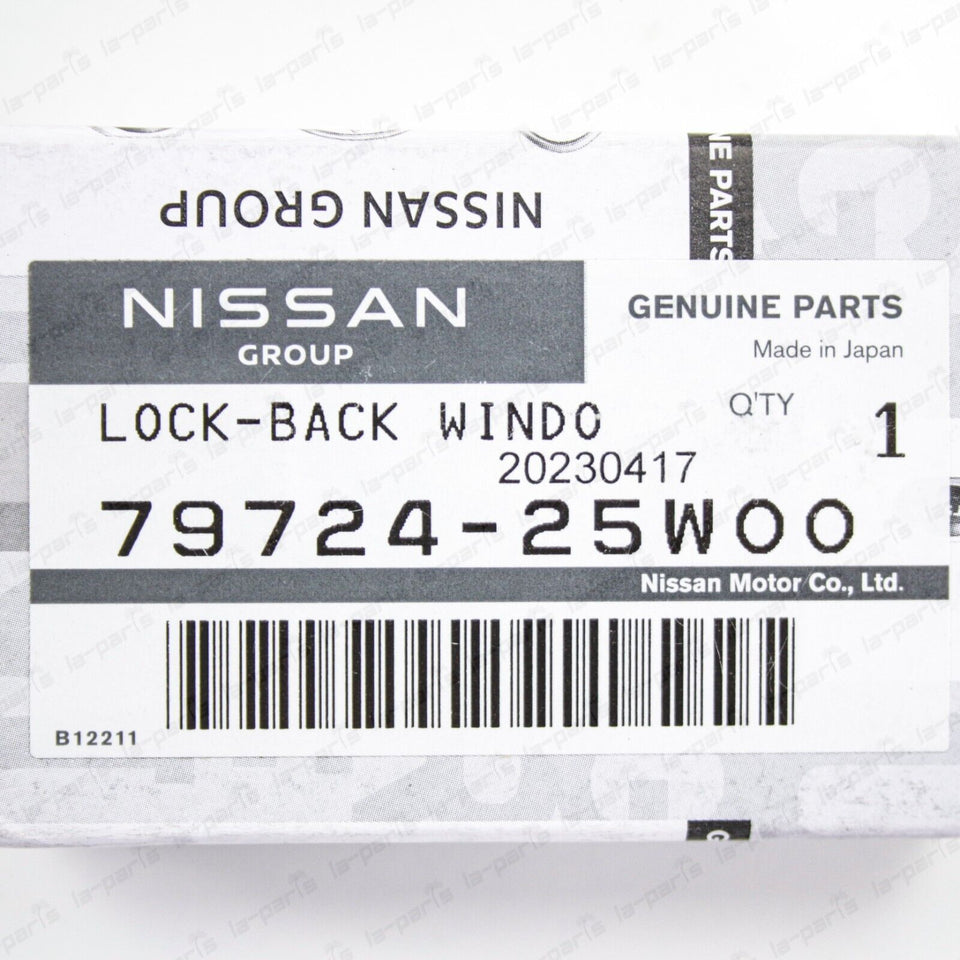 New Genuine OEM Nissan 86-94 D21 Hardbody Pickup Back Sliding Window Latch Lock