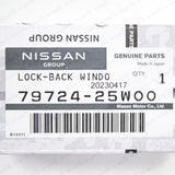 New Genuine OEM Nissan 86-94 D21 Hardbody Pickup Back Sliding Window Latch Lock