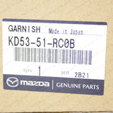 New Genuine Mazda 2013-2016 CX-5 Passenger Side Rear Door Garnish KD53-51-RC0B7