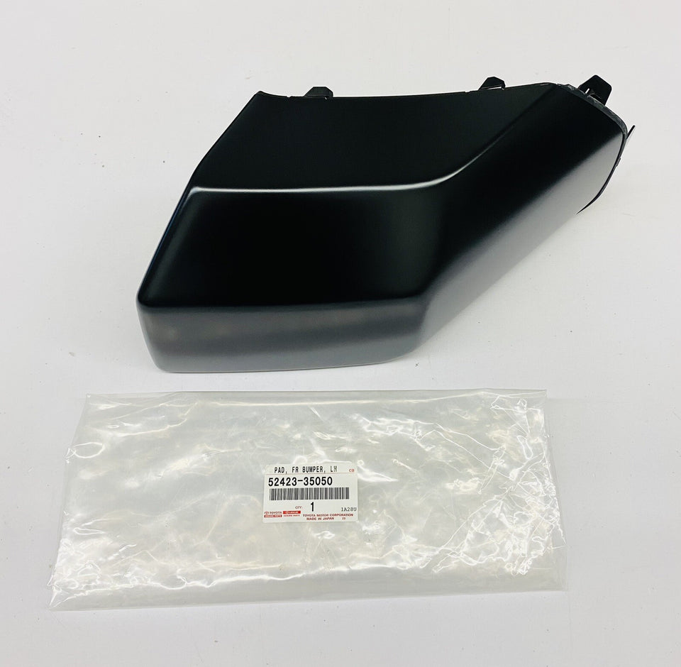 Genuine For Toyota FJ Cruiser 2007-2014 Black Front Left & Right Bumper Pad Set 2