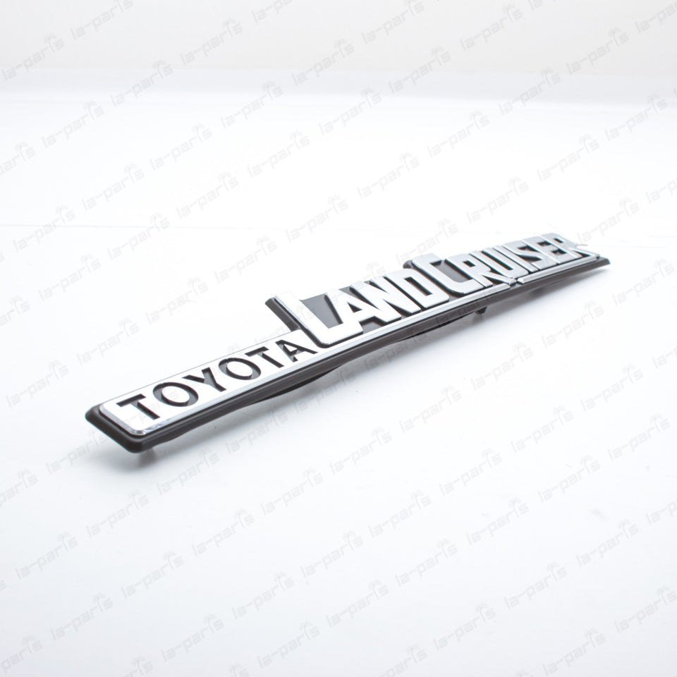 Genuine Toyota 81-90 Land Cruiser BJ60 FJ60 Rear Quarter Emblem 75370-60020 PAIR5