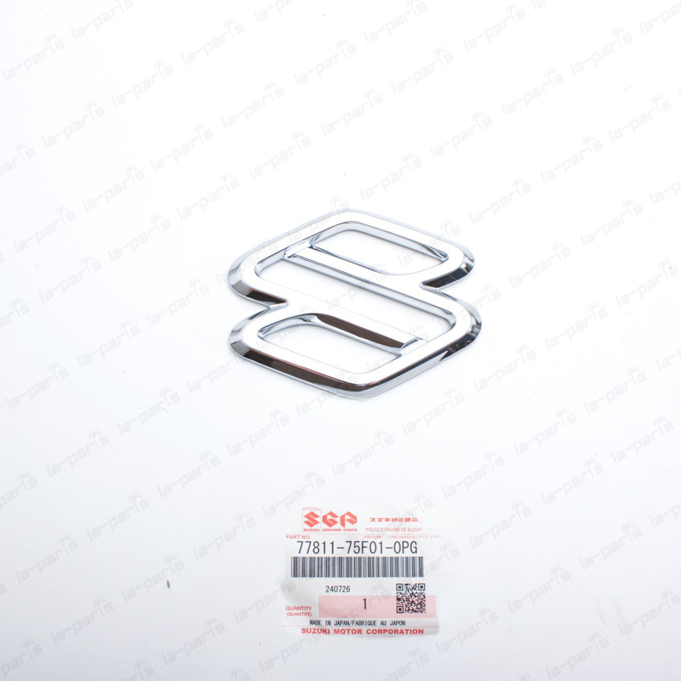 New Genuine OEM Suzuki 01-05 Grand Vitara XL-7 Front Emblem 77811-75F01-0PG0