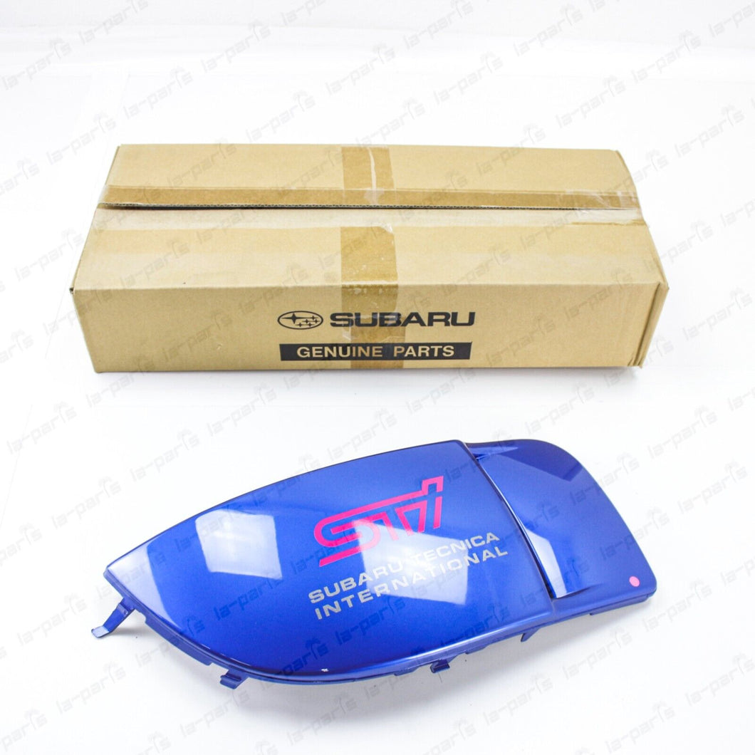 Genuine Subaru 02-04 Impreza WRX STi WR Blue Mica Passenger Fog Light Hole Cover