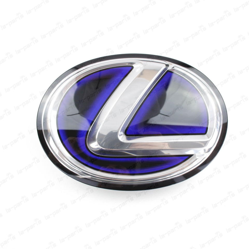Genuine Lexus 2011-2013 CT200h Front Grille Logo Hybrid Blue Emblem 90975-022271