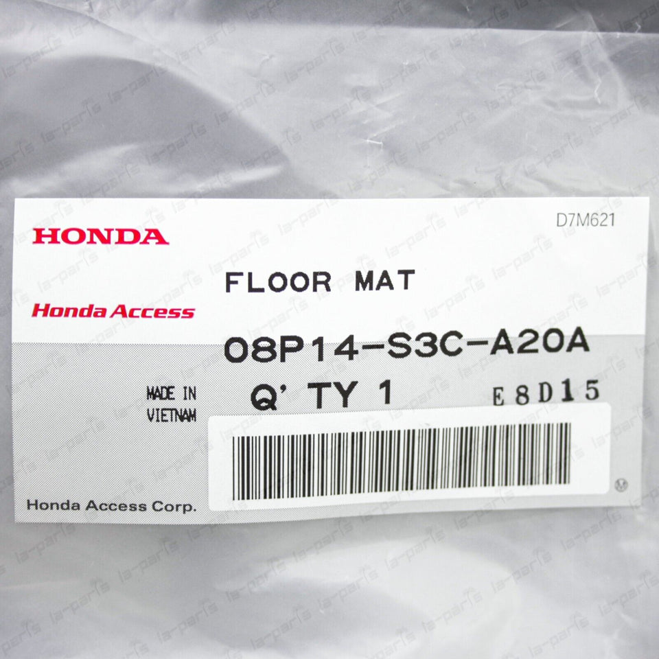New Genuine OEM Honda Acty Van HH5 HH6 Floor Mat Set 08P14-S3C-A20A JDM