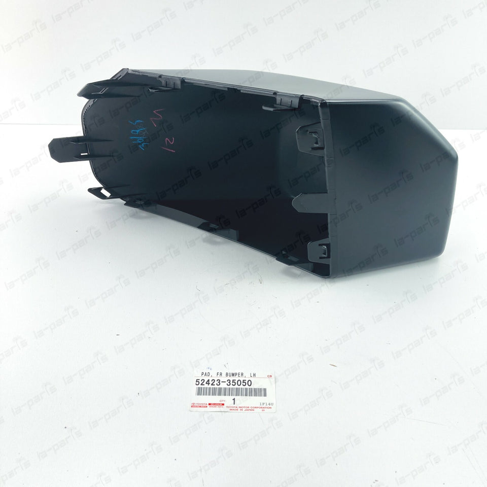 NEW GENUINE TOYOTA FJ CRUISER 2007-2014 BLACK FRONT LEFT CORNER BUMPER PAD1