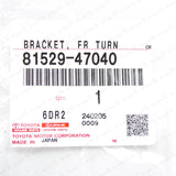 Genuine OEM Toyota 11-15 Prius Front Left Turn Signal Light Bracket 81529-47040