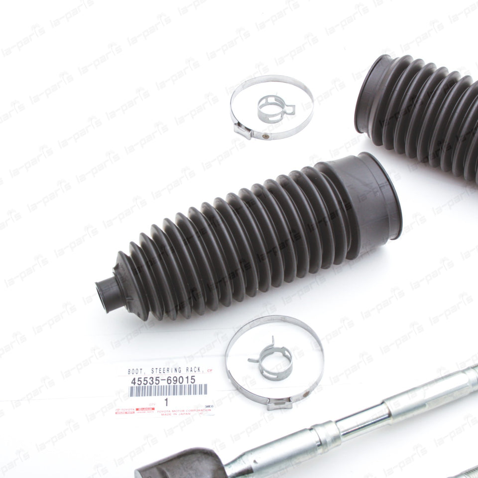 Genuine OEM Toyota 10-24 4Runner FJ Cruiser Steering Rack Tie Rod End & Boot SET15