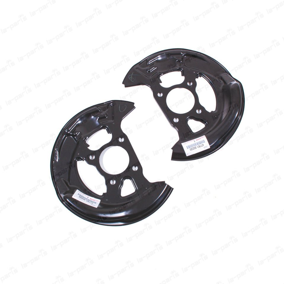 Genuine OEM Lexus 06-16 IS250 IS350 RWD Front Left & Right Brake Dust Shield SET0