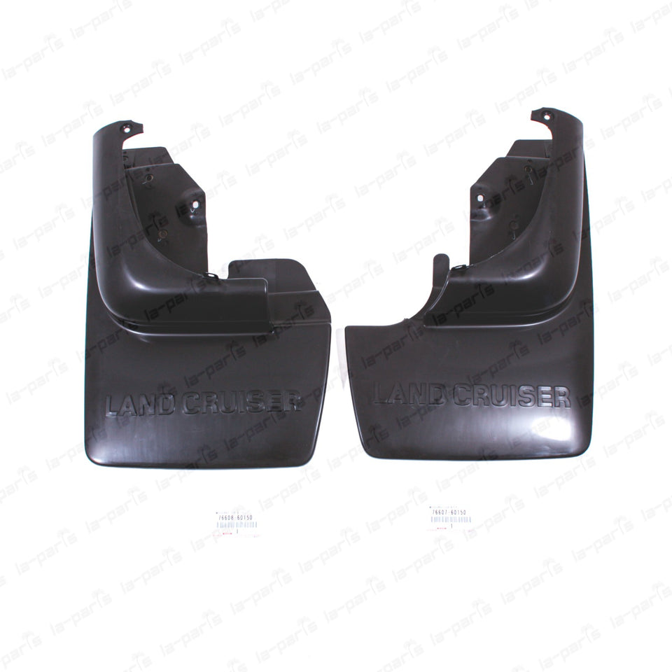 New Genuine OEM Toyota 92-96 Land Cruiser FJ80 Right & Left Rear Mudguard SET0