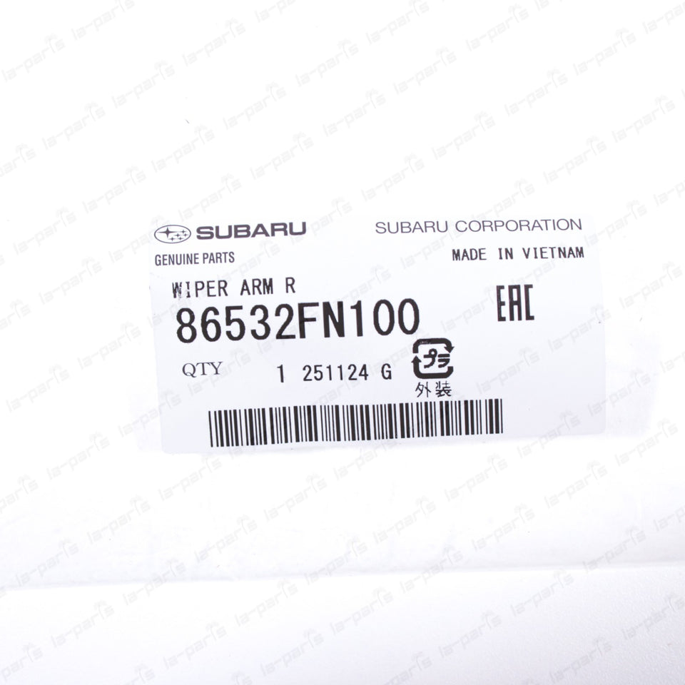 New Genuine OEM Subaru 2024-2025 Crosstrek Impreza Rear Wiper Arm 86532FN10011