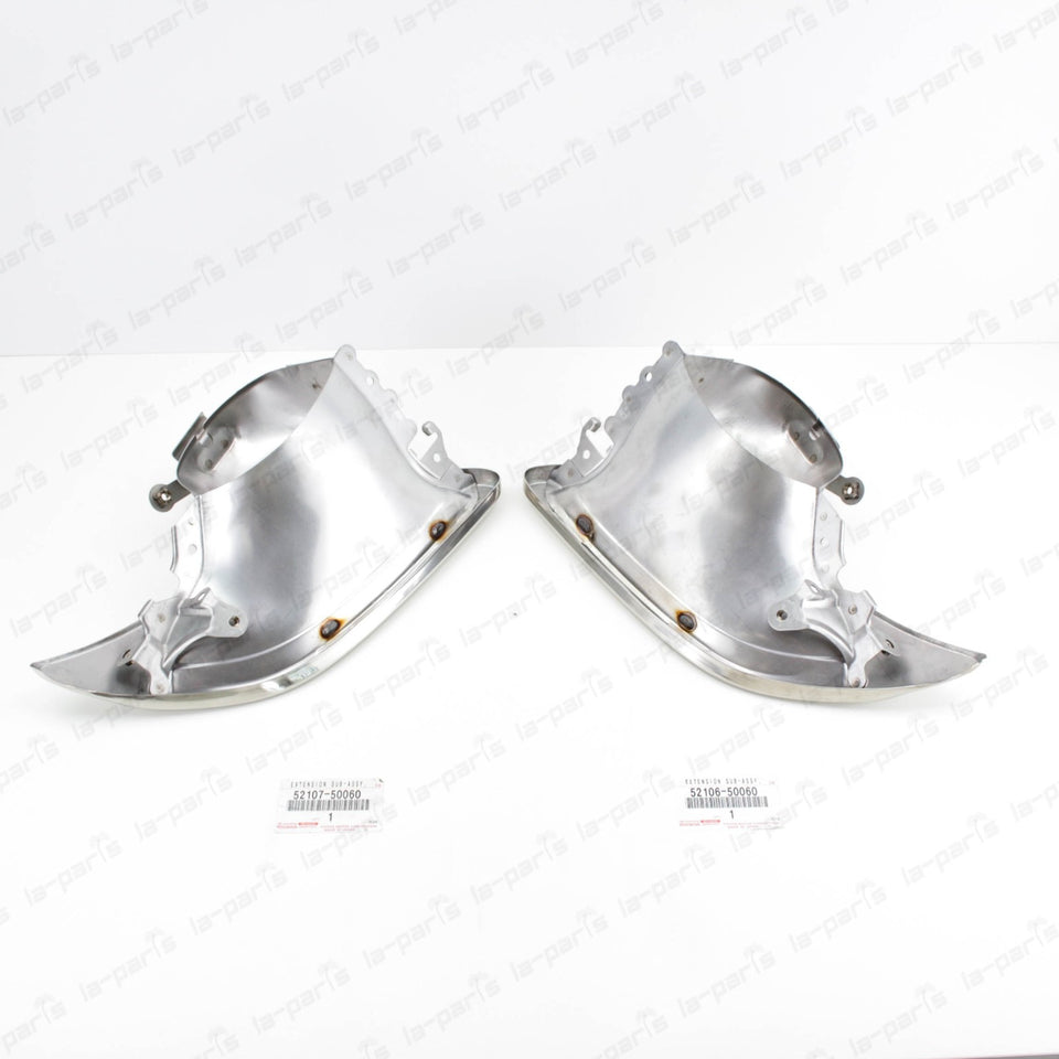 New Genuine OEM Lexus 2007-2010 LS460 LS600h Rear Exhaust Tips Pair5