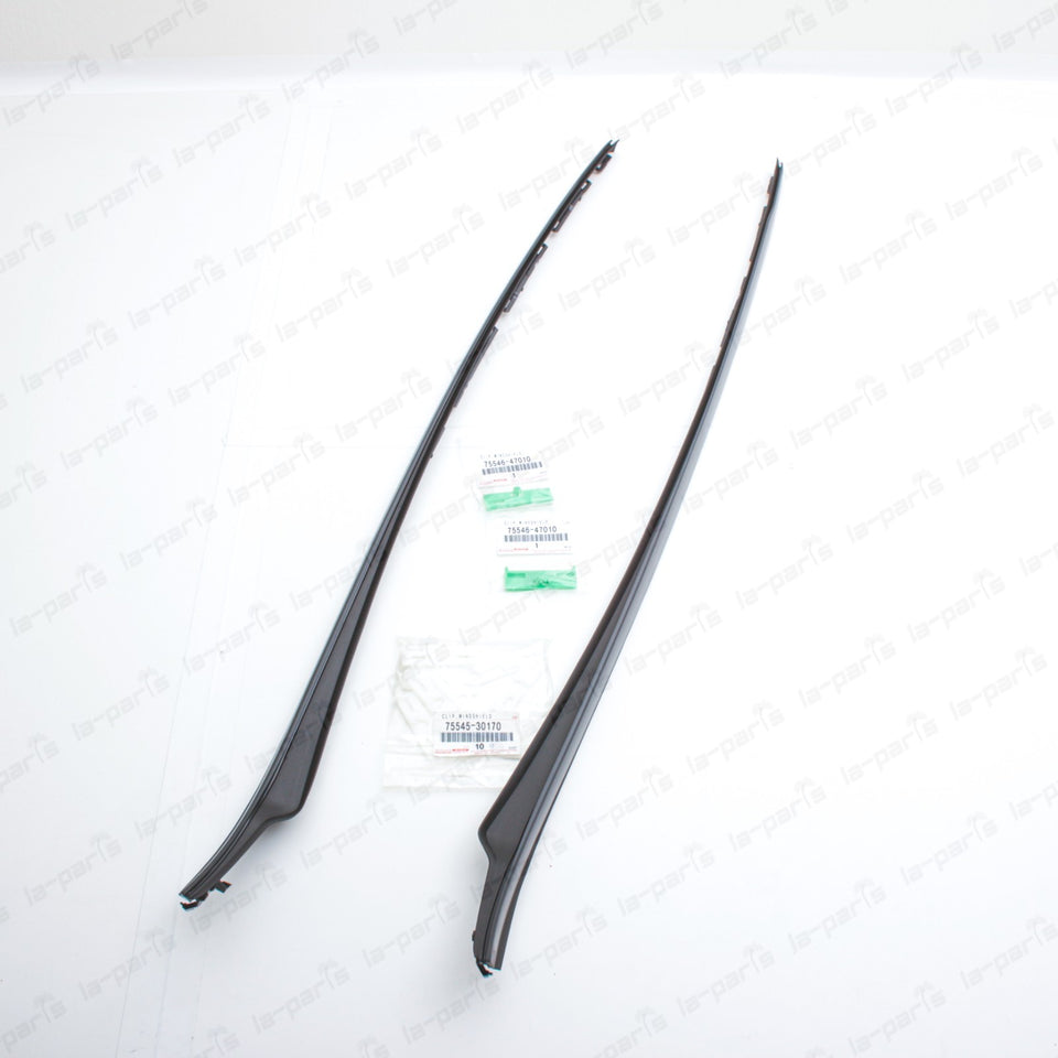New Genuine Toyota 16-22 Prius Prius Prime Front Windshield Molding Kit w/clips1