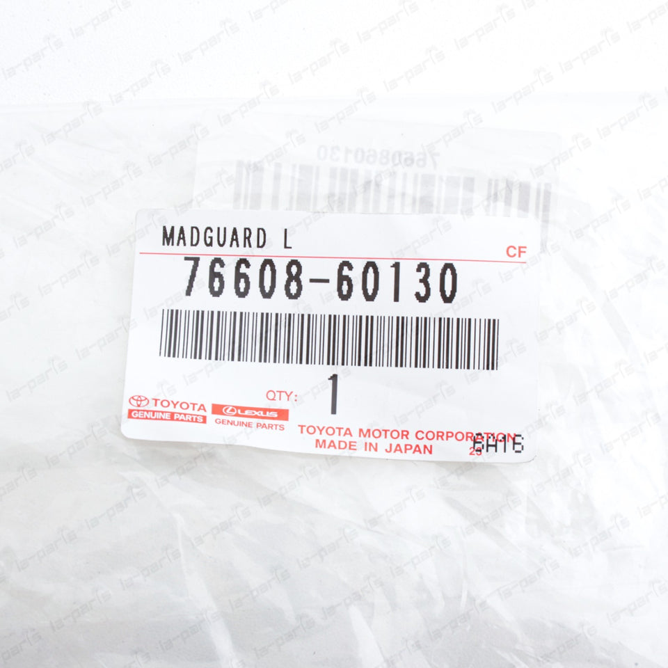 New Genuine OEM Toyota Land Cruiser 70 Driver Side Rear Mudguard 76608-601308