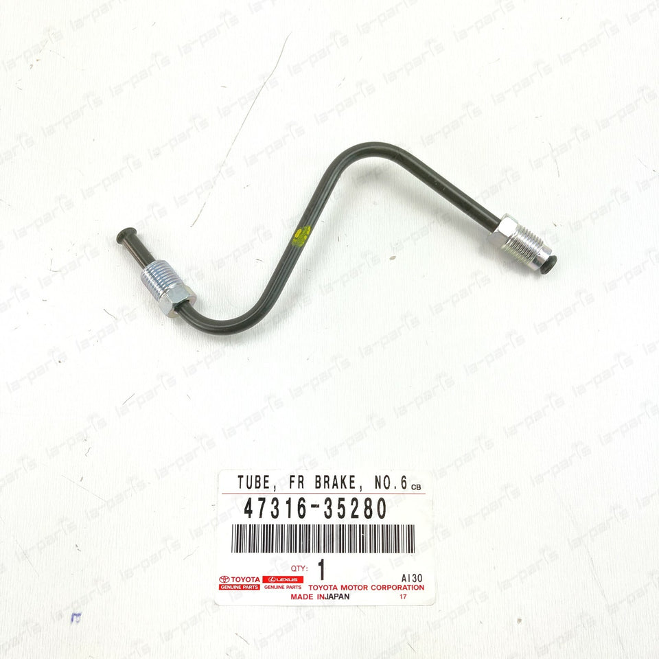 GENUINE TOYOTA FJ CRUISER 4RUNNER LEFT FRONT BRAKE TUBE HOSE 47316-352801